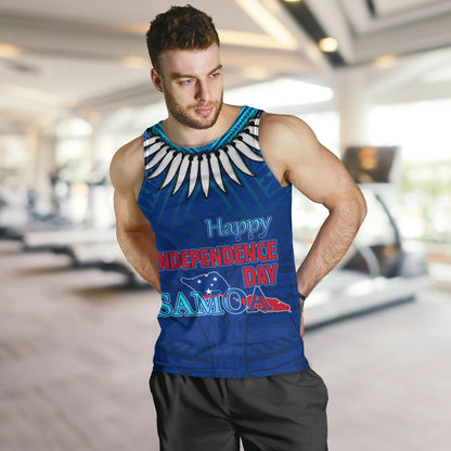 Samoa Tank Top Happy Independence Day Samoa