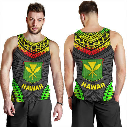 Hawaii Tank Top Kanaka Maoli Polynesian Pattern Bet
