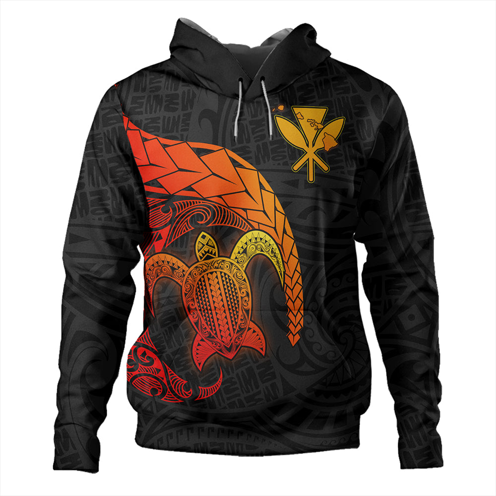 Hawaii Polynesian Turtle Tropical Hoodie
