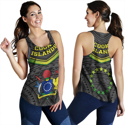 Cook Islands Women Tank Polynesian Authen