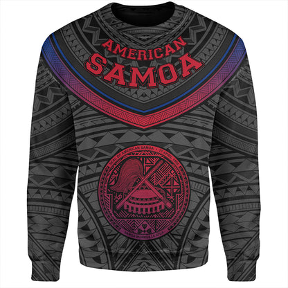 Samoa Sweatshirt American Samoa Polynesian Authen