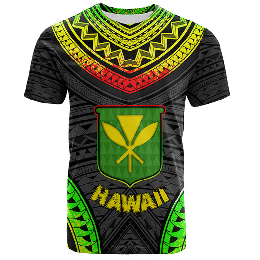 Hawaii T-Shirt Kanaka Maoli Polynesian Pattern Bet
