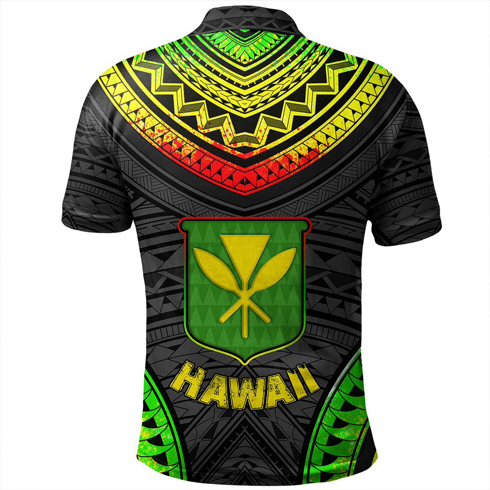 Hawaii Polo Shirt Kanaka Maoli Polynesian Pattern Bet