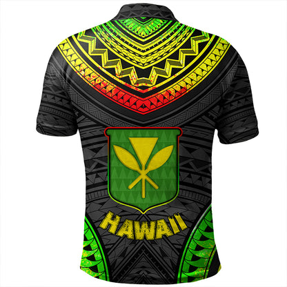 Hawaii Polo Shirt Kanaka Maoli Polynesian Pattern Bet