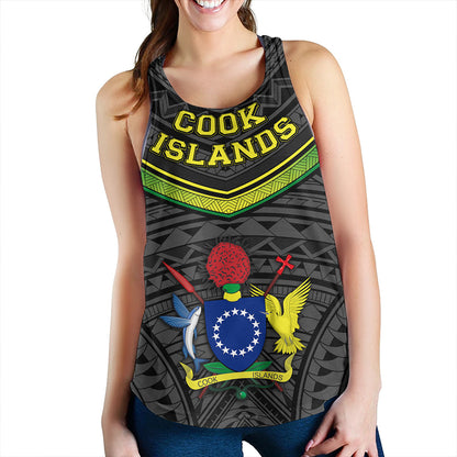 Cook Islands Women Tank Polynesian Authen
