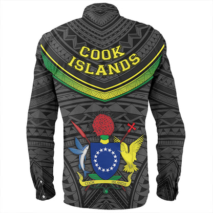 Cook Islands Long Sleeve Shirt Polynesian Authen