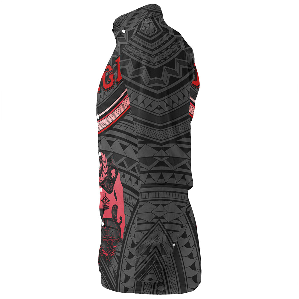 Tonga Long Sleeve Shirt Polynesian Authen