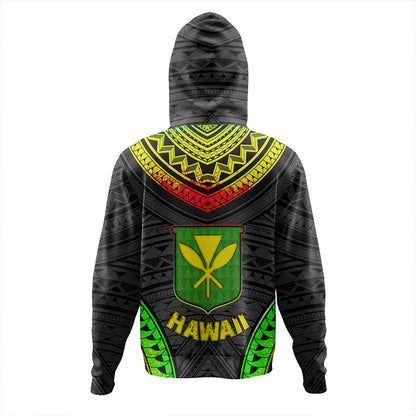 Hawaii Hoodie Kanaka Maoli Polynesian Pattern Bet