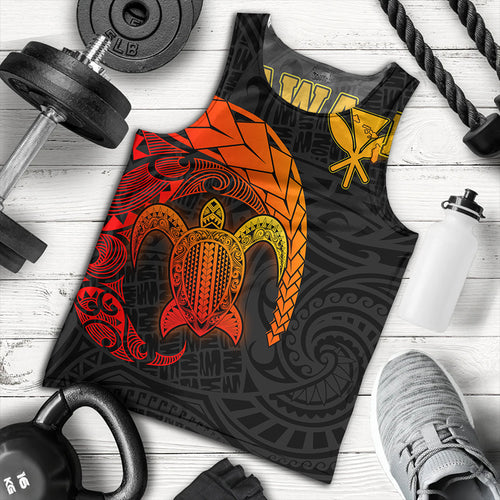 Hawaii Polynesian Turtle Tropical Tank Top
