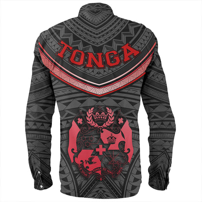 Tonga Long Sleeve Shirt Polynesian Authen