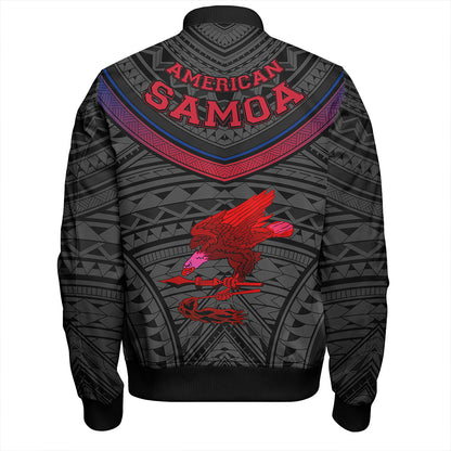 Samoa Bomber Jacket American Samoa Polynesian Authen