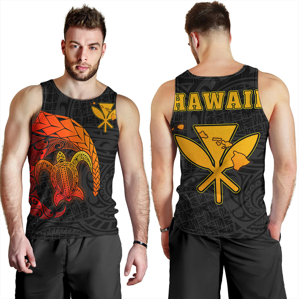 Hawaii Polynesian Turtle Tropical Tank Top
