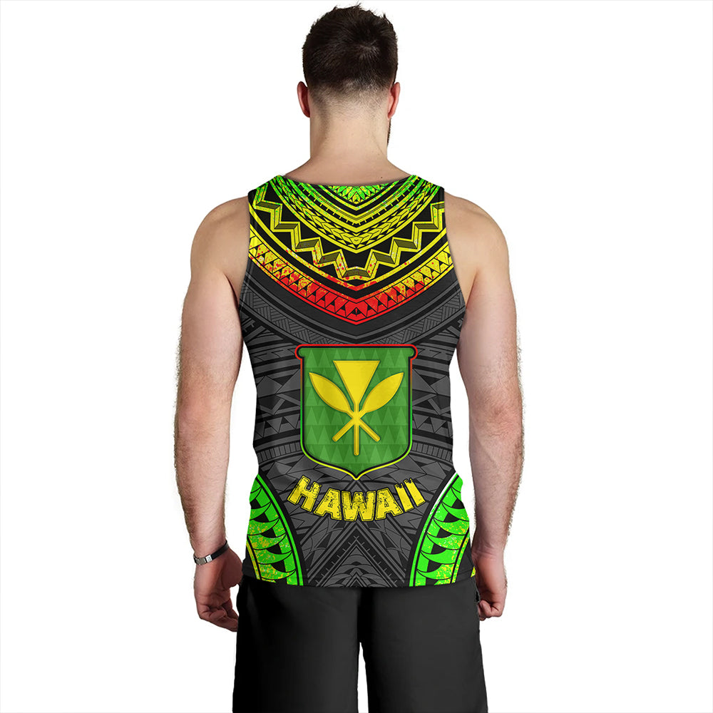 Hawaii Tank Top Kanaka Maoli Polynesian Pattern Bet