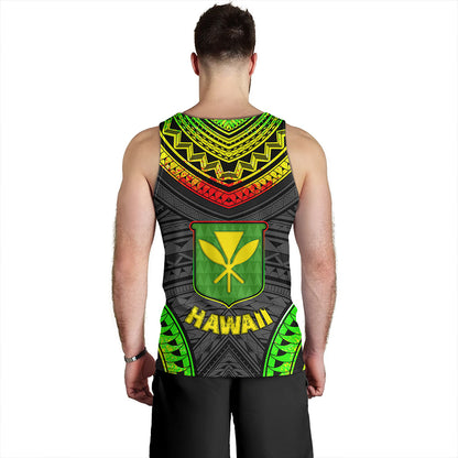 Hawaii Tank Top Kanaka Maoli Polynesian Pattern Bet