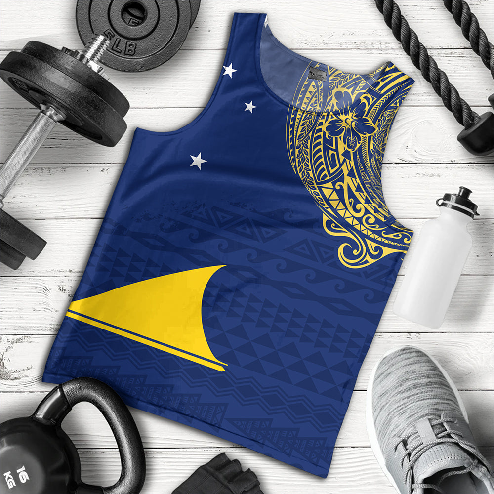 Tokelau Tank Top Polynesian Flag With Coat Of Arms