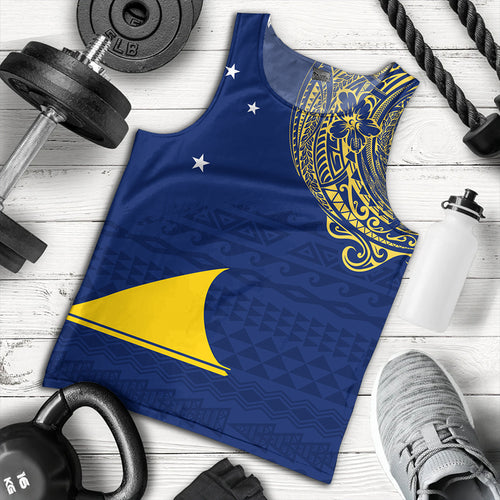 Tokelau Tank Top Polynesian Flag With Coat Of Arms