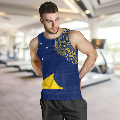 Tokelau Tank Top Polynesian Flag With Coat Of Arms