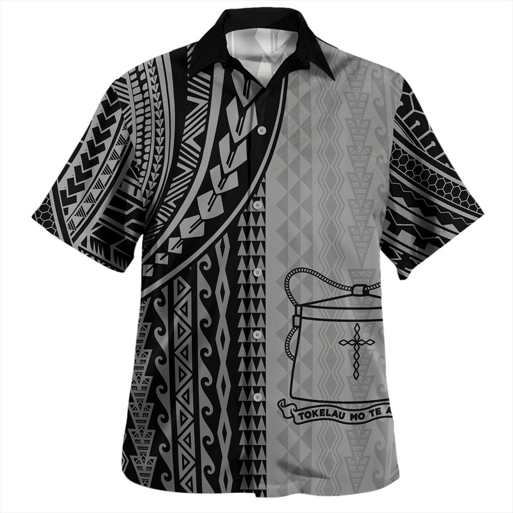 Tokelau Hawaiian Shirt Polynesian Tattoo