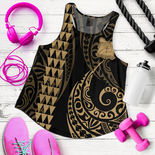 Tokelau Women Tank Kakau Style Ver.1