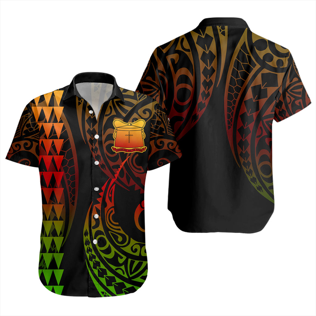 Tokelau Short Sleeve Shirt Kakau Style