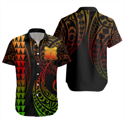 Tokelau Short Sleeve Shirt Kakau Style