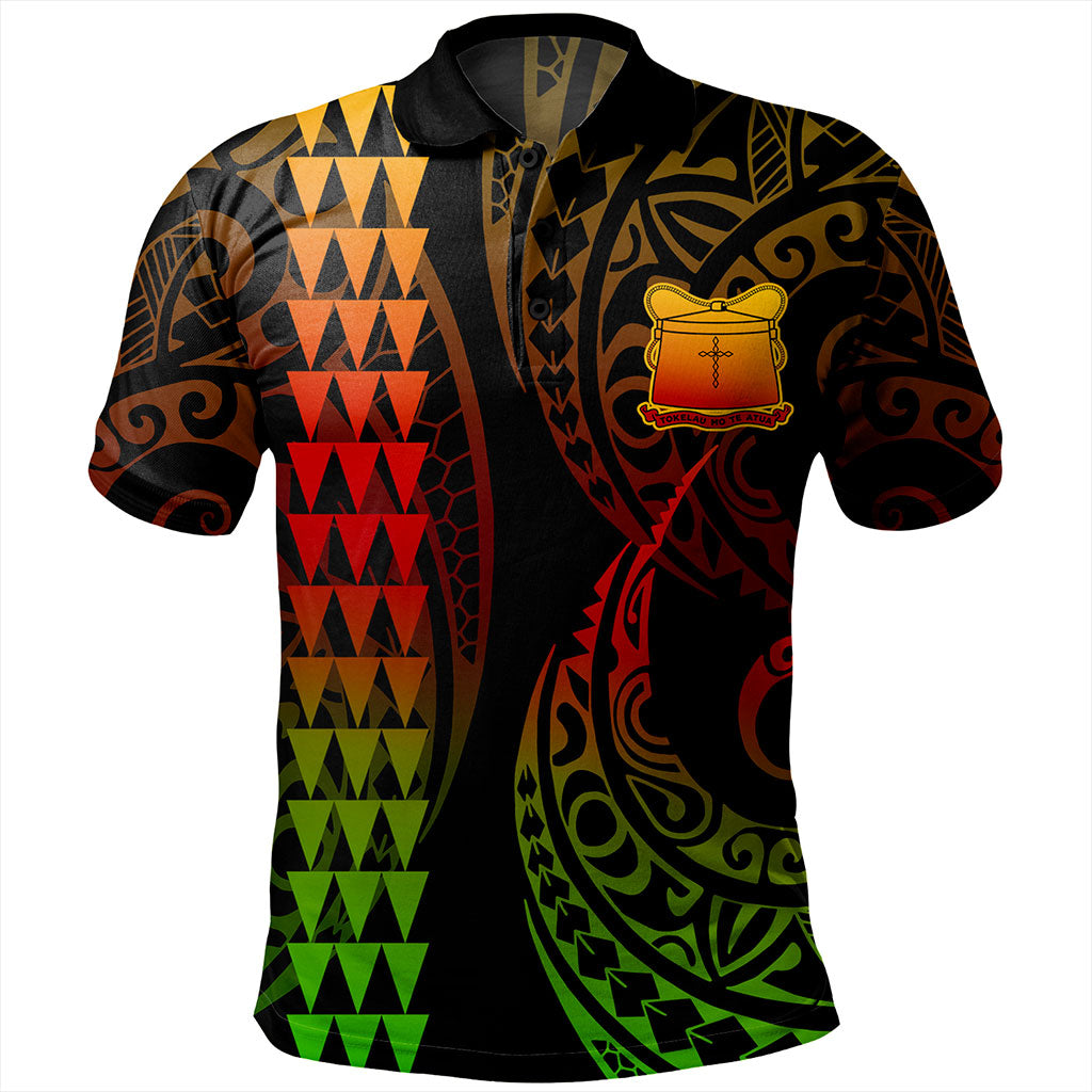 Tokelau Polo Shirt Kakau Style