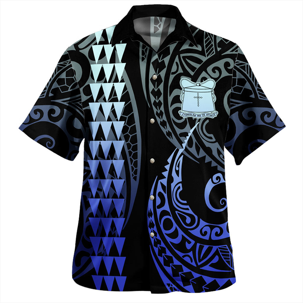 Tokelau Hawaiian Shirt Kakau Style