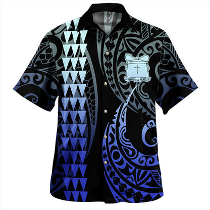 Tokelau Hawaiian Shirt Kakau Style