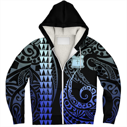 Tokelau Sherpa Hoodie Kakau Style