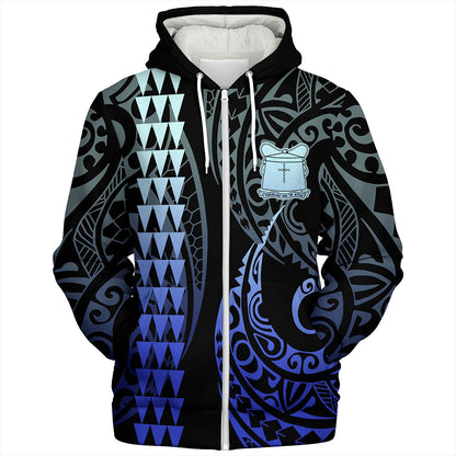 Tokelau Sherpa Hoodie Kakau Style