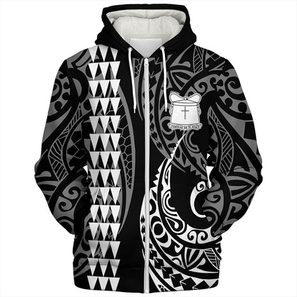 Tokelau Sherpa Hoodie Kakau Style Ver.1
