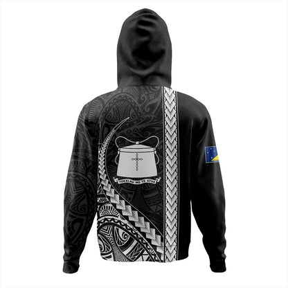 Tokelau Hoodie Tribal Polynesian Coat Of Arms