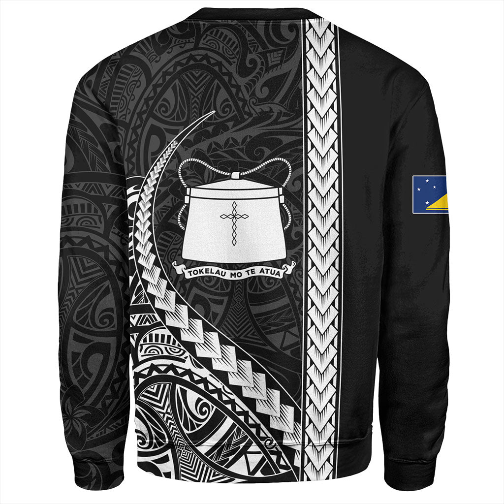 Tokelau Sweatshirt Tribal Polynesian Coat Of Arms