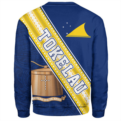 Tokelau Sweatshirt Flag And Coat Of Arms