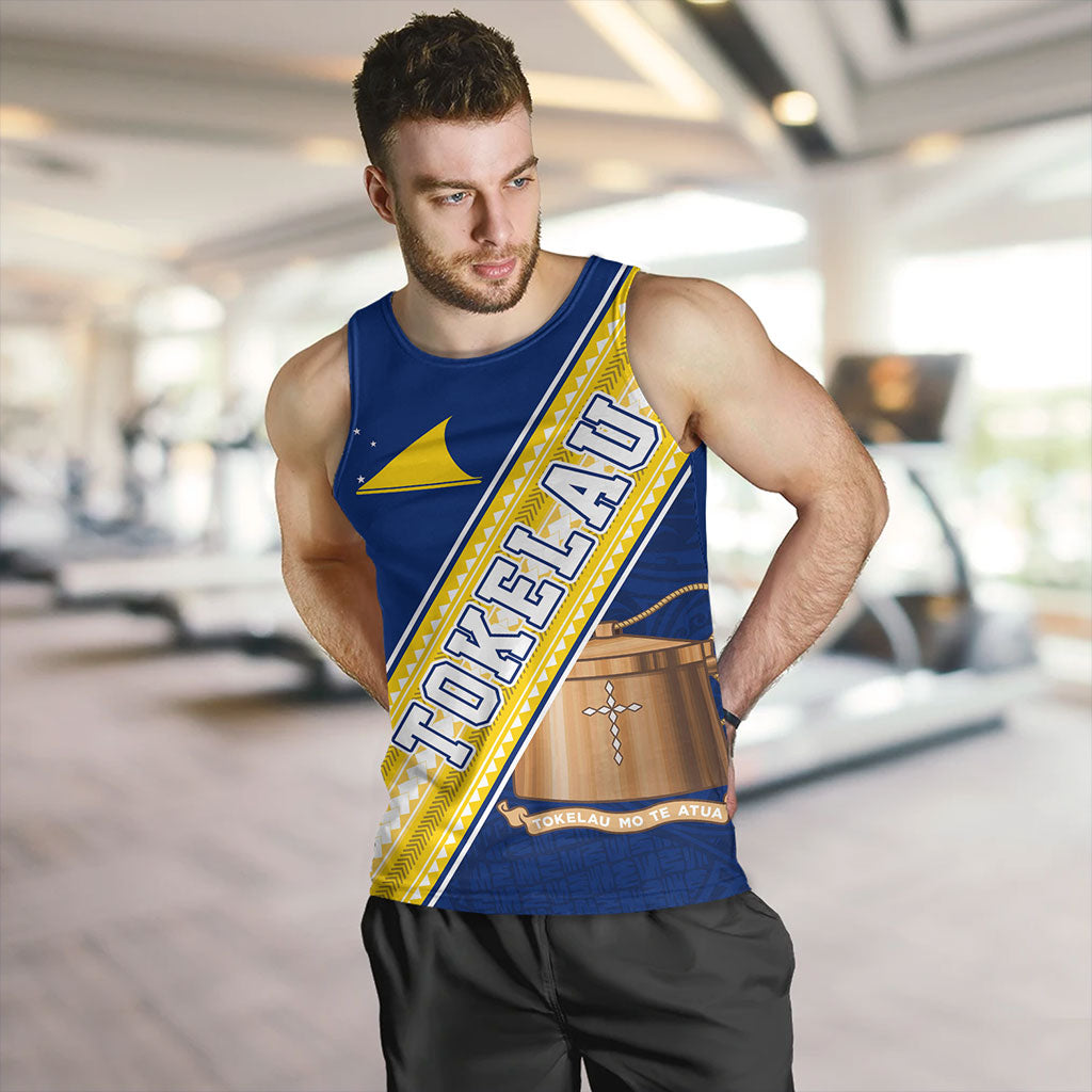 Tokelau Tank Top Flag And Coat Of Arms
