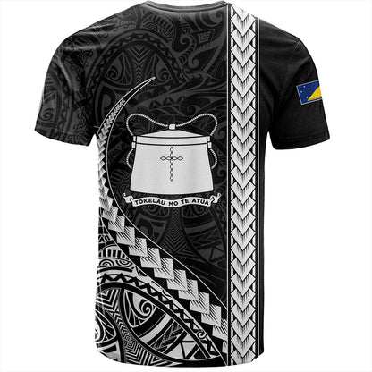 Tokelau T-Shirt Tribal Polynesian Coat Of Arms