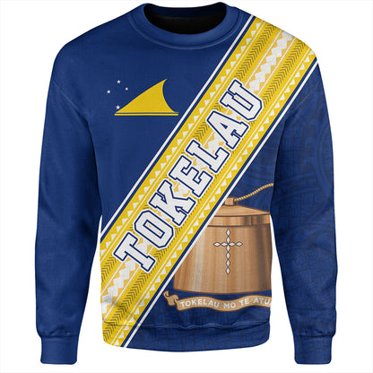 Tokelau Sweatshirt Flag And Coat Of Arms