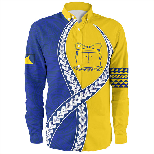 Tokelau Long Sleeve Shirt Tribal Polynesian In My Heart