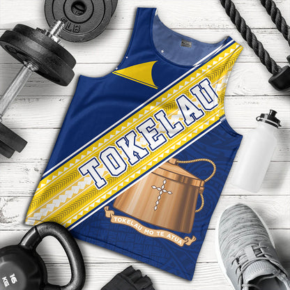 Tokelau Tank Top Flag And Coat Of Arms