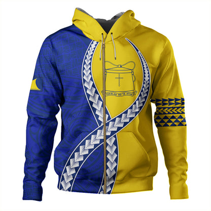 Tokelau Hoodie Tribal Polynesian In My Heart