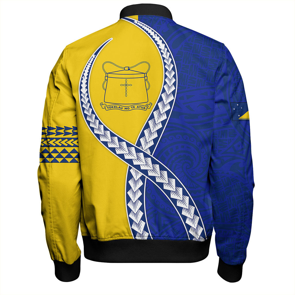 Tokelau Bomber Jacket Tribal Polynesian In My Heart