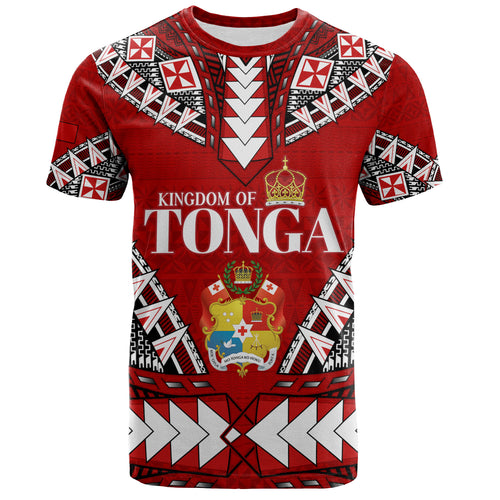 Tonga T-Shirt Kingdom Of Tonga Tribal Patterns