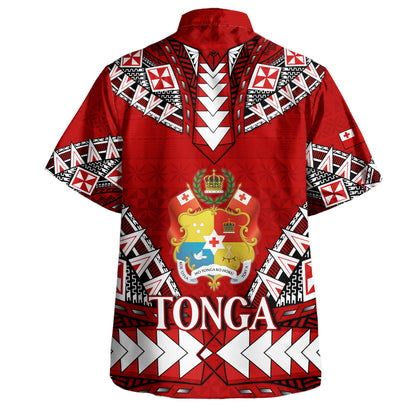 Tonga Hawaiian Shirt Kingdom Of Tonga Tribal Patterns