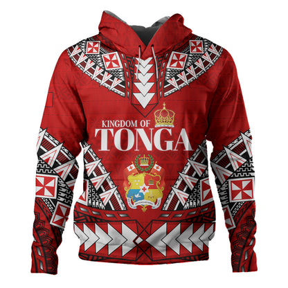 Tonga Hoodie Kingdom Of Tonga Tribal Patterns