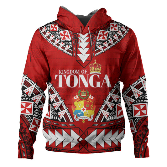 Tonga Hoodie Kingdom Of Tonga Tribal Patterns