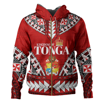 Tonga Hoodie Kingdom Of Tonga Tribal Patterns