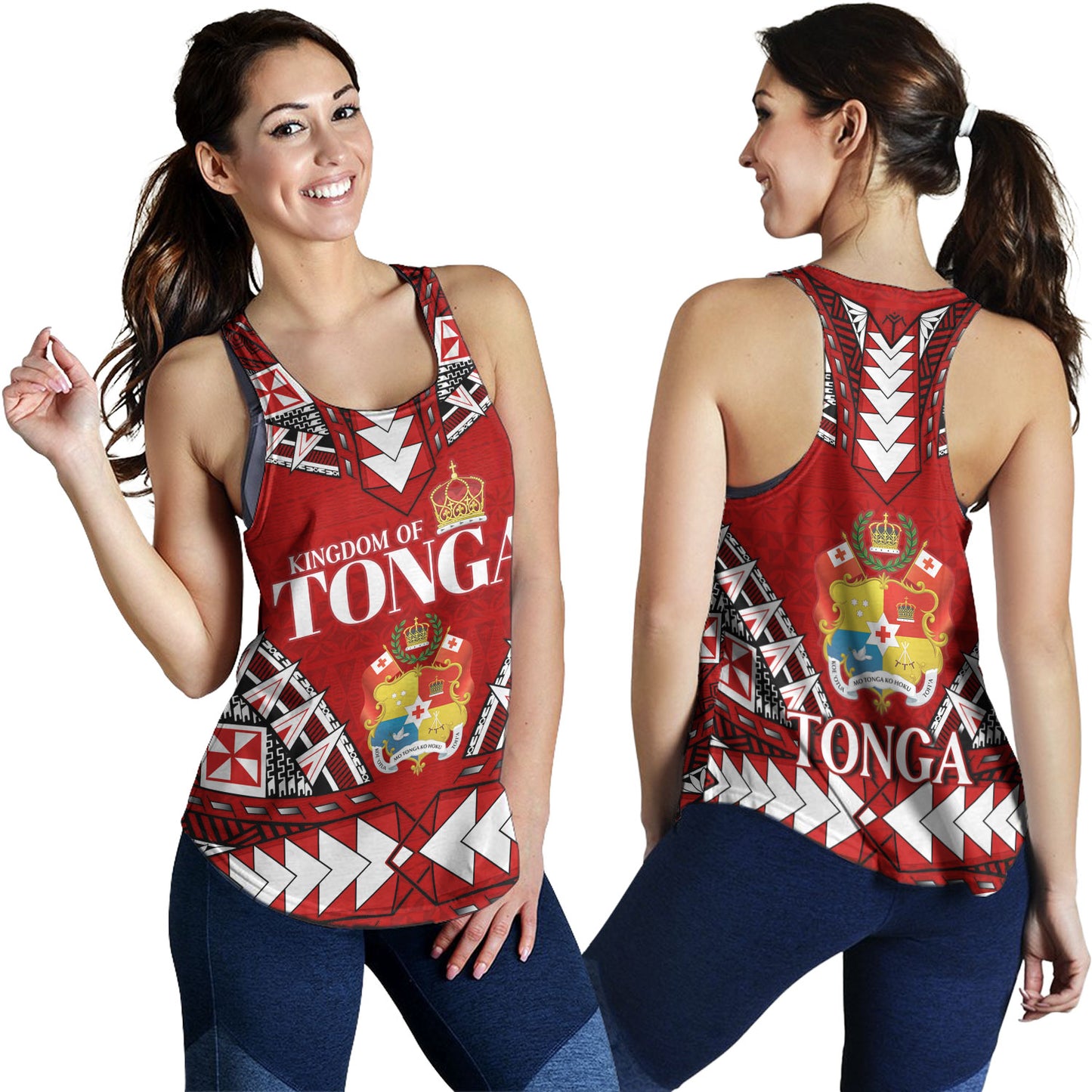 Tonga Women Tank Kingdom Of Tonga Tribal Patterns