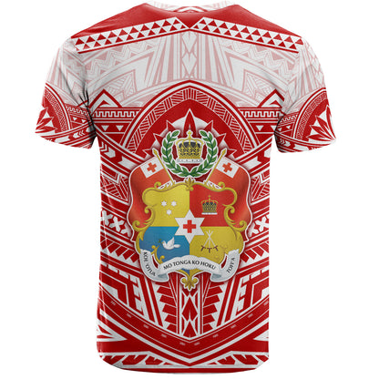 Tonga T-Shirt Seal Tribal Flag Color Design