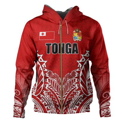 Tonga Custom Personalised Hoodie Seal With Flag Style