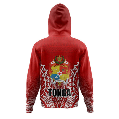 Tonga Custom Personalised Hoodie Seal With Flag Style